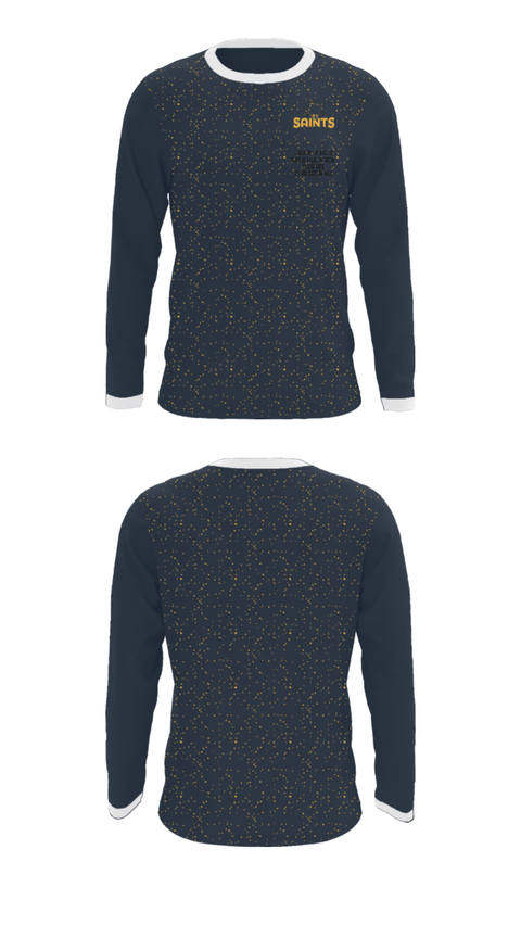 Long Sleeve Performance Shirt, John Paul II Catholic High School Basketball, Women's Basketball, Teamtime, Team time, sublimation, custom sports apparel, team uniforms, spirit wear, spiritwear, sports uniforms, custom shirts, team store, custom team store, fundraiser sports, apparel fundraiser