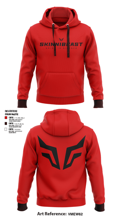 SKINNIBEAST 36402253 Hoodie - 1