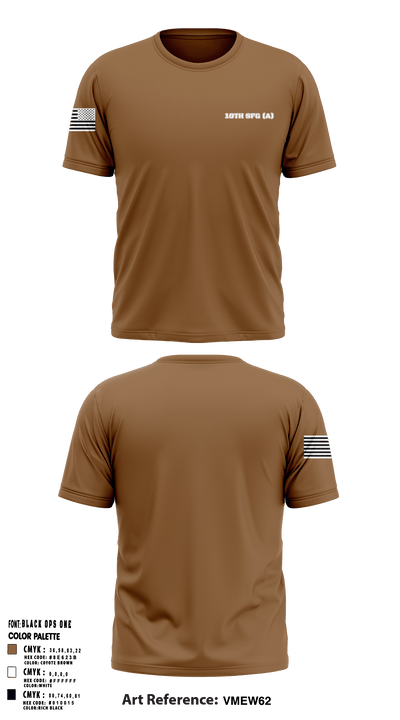 10th SFG(A) 65666988 Short Sleeve Performance Shirt - 1