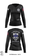 Bravo co 1/325 A.I.R. 23517305 Women's Long Sleeve V-neck Shirt - 1