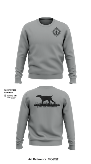 Crew Neck Sweatshirt, Jaimie Cox Foundation, , Teamtime, Team time, sublimation, custom sports apparel, team uniforms, spirit wear, spiritwear, sports uniforms, custom shirts, team store, custom team store, fundraiser sports, apparel fundraiser