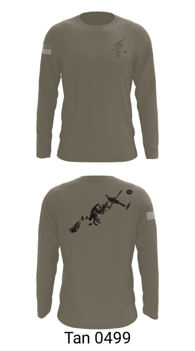 Platoon 2-1-1 26077523 Long Sleeve Performance Shirt - 17