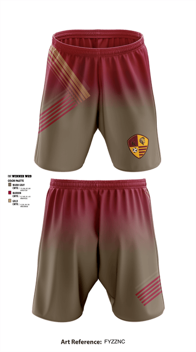 Shadow Ridge High School Soccer 91424310 Athletic Shorts With Pockets - 4