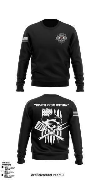 Crew Neck Sweatshirt, , Army, Teamtime, Team time, sublimation, custom sports apparel, team uniforms, spirit wear, spiritwear, sports uniforms, custom shirts, team store, custom team store, fundraiser sports, apparel fundraiser
