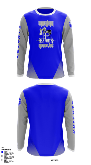 Long Sleeve Performance Shirt, Marian High School Wrestling, Wrestling, Teamtime, Team time, sublimation, custom sports apparel, team uniforms, spirit wear, spiritwear, sports uniforms, custom shirts, team store, custom team store, fundraiser sports, apparel fundraiser