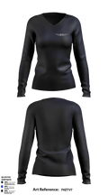 7J77J7 27055746 Women's Long Sleeve V-neck Shirt - 1