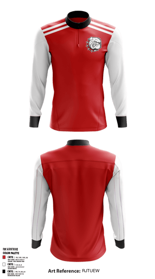 Quarter Zip Jacket, Mcpherson College, Spirit Store, Teamtime, Team time, sublimation, custom sports apparel, team uniforms, spirit wear, spiritwear, sports uniforms, custom shirts, team store, custom team store, fundraiser sports, apparel fundraiser