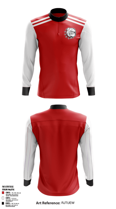 Mcpherson College 33503570 Quarter Zip Jacket - 4