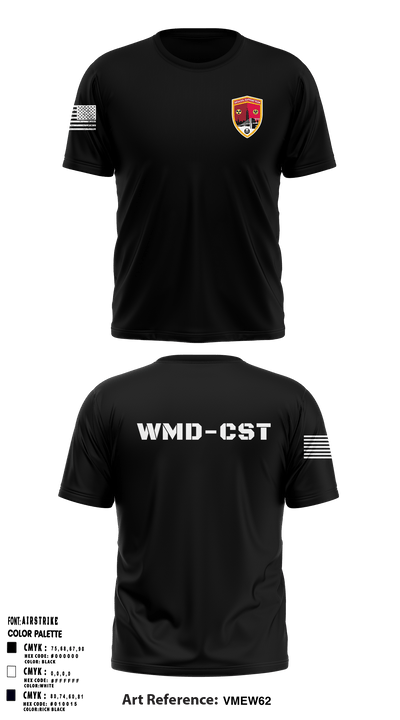 24th WMD-CST 54674045 Short Sleeve Performance Shirt - 3