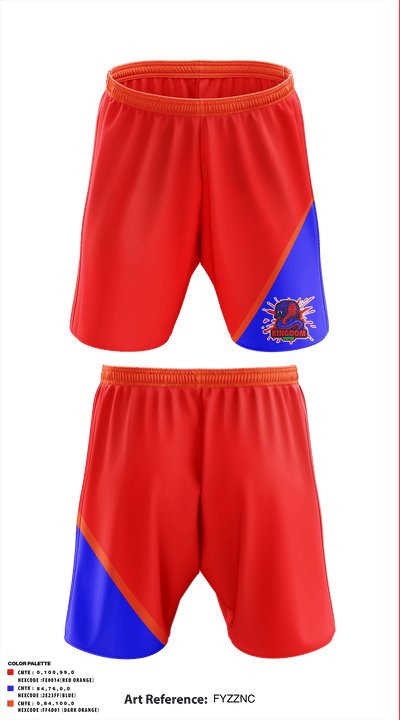 Kingdom UnitedKingdom United 45323449 Athletic Shorts With Pockets - 1