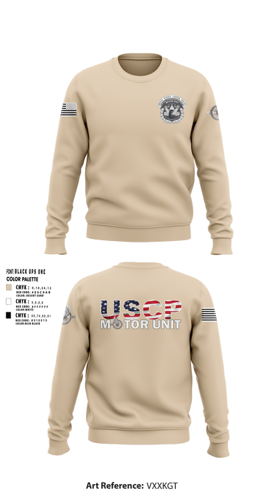 MOTOR UNIT 1828 8601121 Crew Neck Sweatshirt - 1
