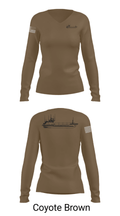 USAV NEW ORLEANS 71944163 Women's Long Sleeve V-neck Shirt - 38