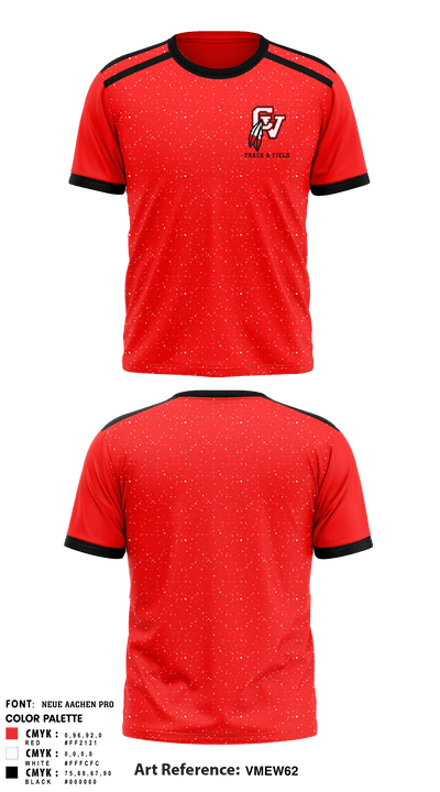 Big Reds 457839852 Short Sleeve Performance Shirt - 1