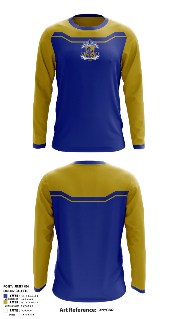 Long Sleeve Performance Shirt, Huntingdon High School Soccer, Men's Soccer, Teamtime, Team time, sublimation, custom sports apparel, team uniforms, spirit wear, spiritwear, sports uniforms, custom shirts, team store, custom team store, fundraiser sports, apparel fundraiser