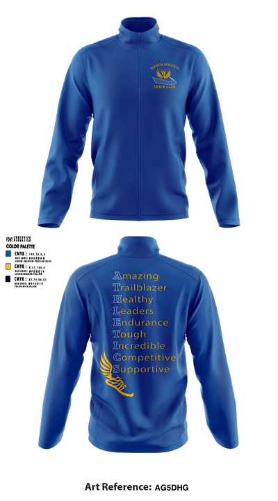 Wichita Track & Field 7301134 Fleece Jacket - 3