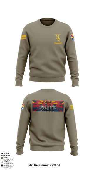 Crew Neck Sweatshirt, 3666th SMC, Army, Teamtime, Team time, sublimation, custom sports apparel, team uniforms, spirit wear, spiritwear, sports uniforms, custom shirts, team store, custom team store, fundraiser sports, apparel fundraiser