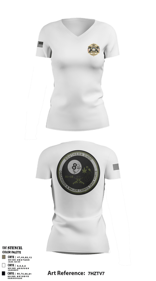 Women's Short Sleeve Vneck Shirt, , Police, Teamtime, Team time, sublimation, custom sports apparel, team uniforms, spirit wear, spiritwear, sports uniforms, custom shirts, team store, custom team store, fundraiser sports, apparel fundraiser