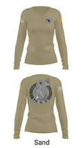 Albany Anglers Recruiting Station 30426253 Women's Long Sleeve V-neck Shirt - 42