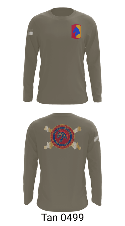 HHB 138th FAB 6085057 Long Sleeve Performance Shirt - 35