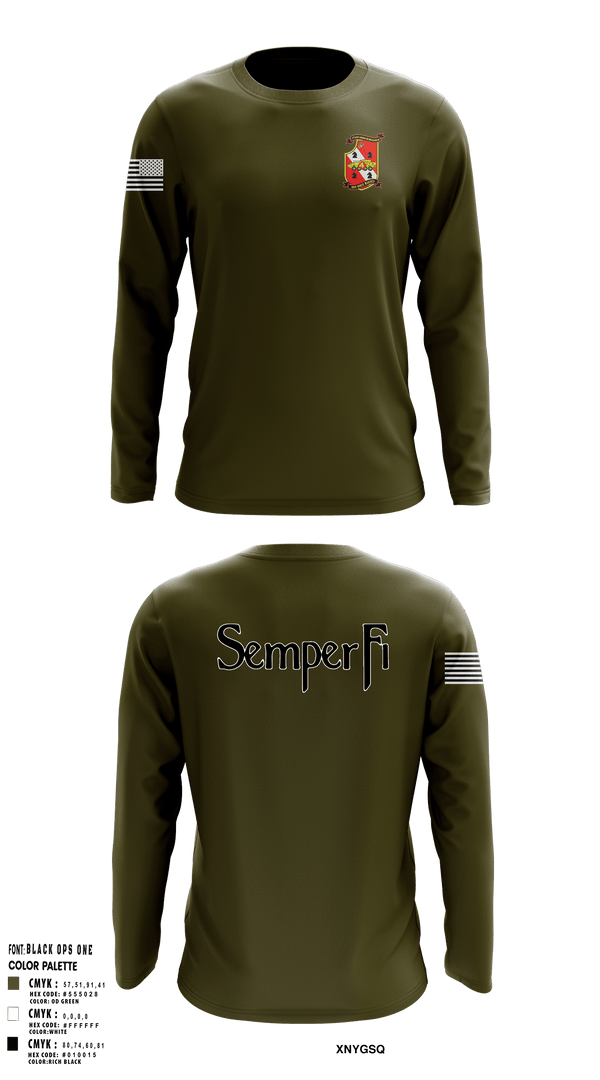 Long Sleeve Performance Shirt, , Marines, Teamtime, Team time, sublimation, custom sports apparel, team uniforms, spirit wear, spiritwear, sports uniforms, custom shirts, team store, custom team store, fundraiser sports, apparel fundraiser