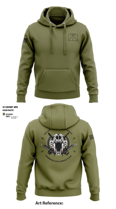 Combined Anti-Armor Team, 3rd Battalion 6th Marines 81987359 Hoodie - 8