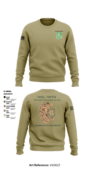 Crew Neck Sweatshirt, , Army, Teamtime, Team time, sublimation, custom sports apparel, team uniforms, spirit wear, spiritwear, sports uniforms, custom shirts, team store, custom team store, fundraiser sports, apparel fundraiser