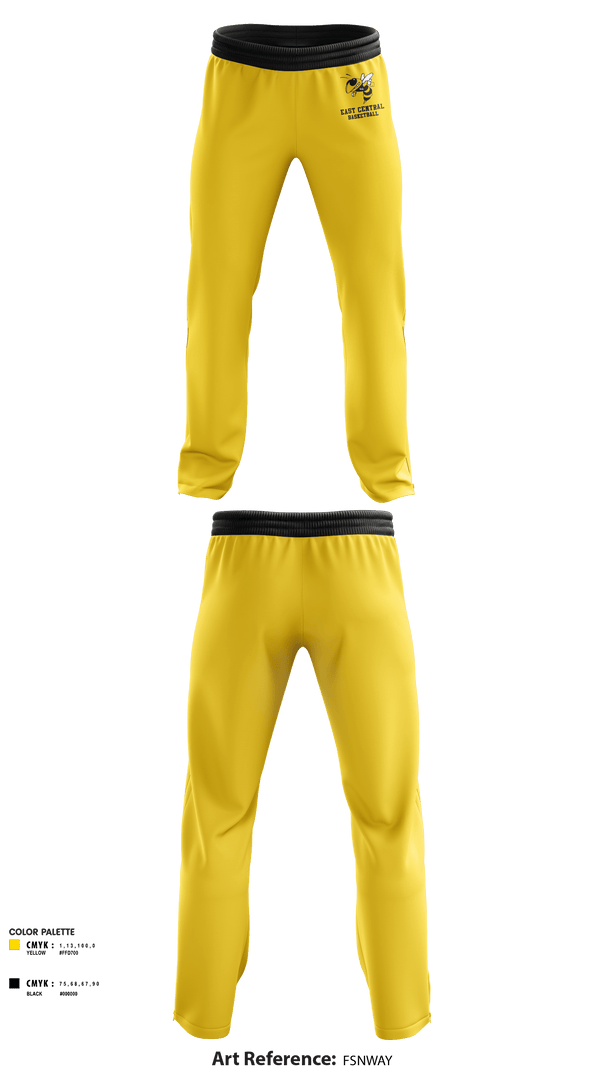 Sweatpants, East Central High School Basketball, Women's Basketball, Teamtime, Team time, sublimation, custom sports apparel, team uniforms, spirit wear, spiritwear, sports uniforms, custom shirts, team store, custom team store, fundraiser sports, apparel fundraiser