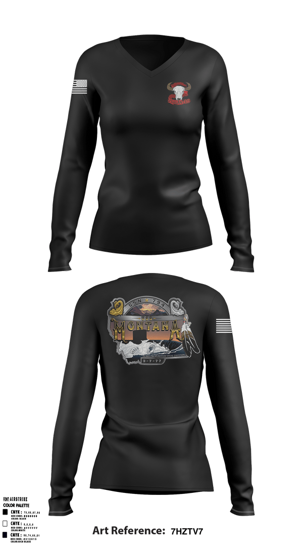 Women's Long Sleeve Vneck Shirt, , Navy, Teamtime, Team time, sublimation, custom sports apparel, team uniforms, spirit wear, spiritwear, sports uniforms, custom shirts, team store, custom team store, fundraiser sports, apparel fundraiser