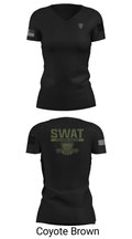 CHEEKTOWAGA SWAT 31207294 Women's Short Sleeve V-neck Shirt - 20