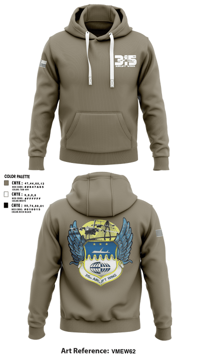 315th Airlift Wing/315th Maintenance Group 82634422 Hoodie - 53