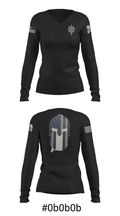 Alpha Company 223MI 2860942 Women's Long Sleeve V-neck Shirt - 36