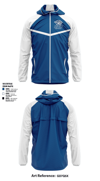 Windbreaker, DAKOTA WESLEYAN ATHLETICS, Spirit Store, Teamtime, Team time, sublimation, custom sports apparel, team uniforms, spirit wear, spiritwear, sports uniforms, custom shirts, team store, custom team store, fundraiser sports, apparel fundraiser