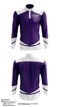 Swan Valley High School Ice Hockey 27287577 Quarter Zip Jacket - 1