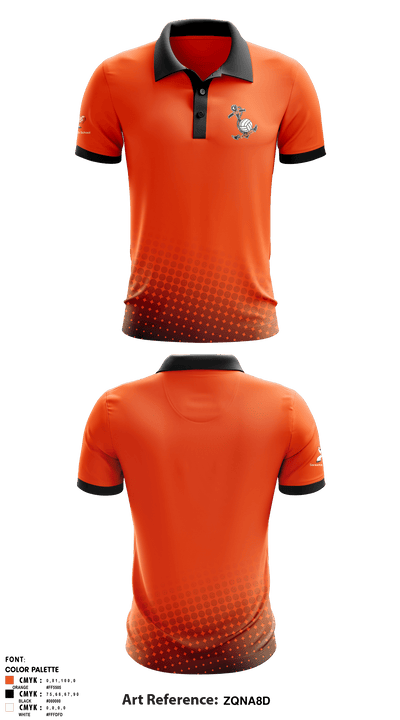 Sarasota High Volleyball 12288479 Short Sleeve Performance Polo - 1