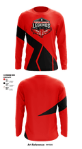 North Side High School Football 31549347 Long Sleeve Performance Shirt - 1