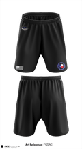Texas Municipal Police Association 6518461 Athletic Shorts With Pockets - 1