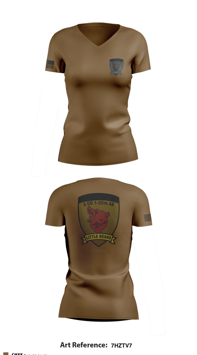 A Co. 1-25 AB 61275281 Women's Short Sleeve V-neck Shirt - 4