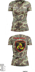 Valhalla Airsoft 98104221 Women's Short Sleeve V-neck Shirt - 14