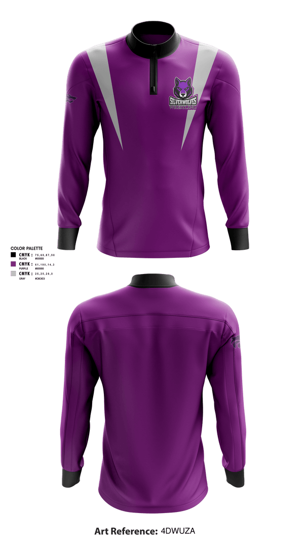 Quarter Zip Jacket, Riverton High School Wrestling, Wrestling, Teamtime, Team time, sublimation, custom sports apparel, team uniforms, spirit wear, spiritwear, sports uniforms, custom shirts, team store, custom team store, fundraiser sports, apparel fundraiser