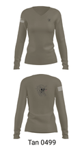 Weapons squad 2nd platoon A co 2-506IN 55687948 Women's Long Sleeve V-neck Shirt - 41