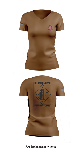 Women's Long Sleeve Vneck Shirt, , Marines, Teamtime, Team time, sublimation, custom sports apparel, team uniforms, spirit wear, spiritwear, sports uniforms, custom shirts, team store, custom team store, fundraiser sports, apparel fundraiser
