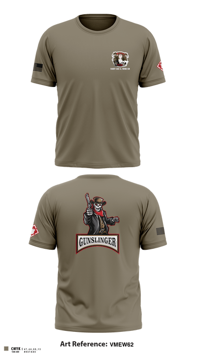 541st Outlaws: Gunslingers 51318466 Short Sleeve Performance Shirt - 8