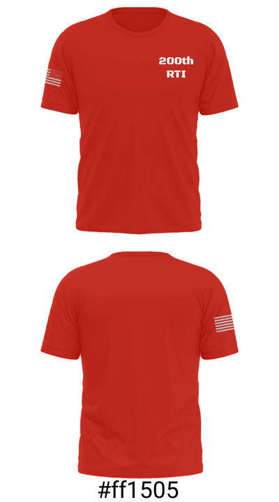 200th RTI 72517798 Short Sleeve Performance Shirt - 31