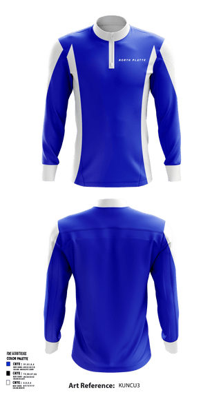 Quarter Zip Jacket, North Platte High School, Spirit Store, Teamtime, Team time, sublimation, custom sports apparel, team uniforms, spirit wear, spiritwear, sports uniforms, custom shirts, team store, custom team store, fundraiser sports, apparel fundraiser