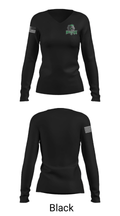 East Valley Wrestling 78019840 Women's Long Sleeve V-neck Shirt - 13
