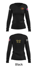 142 FA BDE Warrants 90151775 Women's Long Sleeve V-neck Shirt - 39