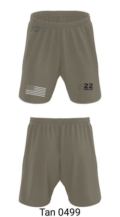 22 Halos 54349080 Athletic Shorts With Pockets - 29