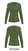 Postfontaine Medical 17094937 Women's Long Sleeve V-neck Shirt - 40