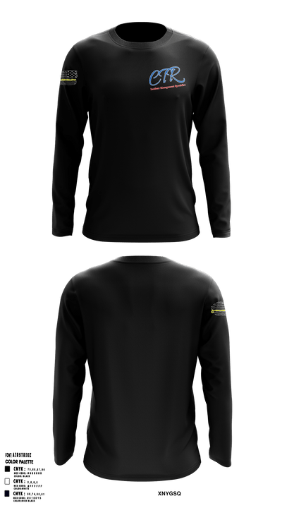 CTR - Incident Management Specialist 75802655 Long Sleeve Performance Shirt - 1