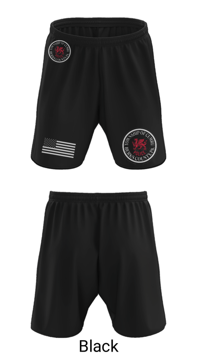 Cumru Township Police Department 51798017 Athletic Shorts With Pockets - 27